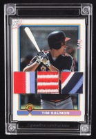 Tim Salmon 2024-25 Jersey Fusion Game Used Swatch #TS01 #1/10 at PristineAuction.com
