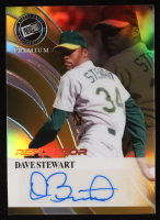 Dave Stewart 2024 Press Pass Premium Retro Autographs Reflector Prismatic Gold #RADS1 #2/4 at PristineAuction.com
