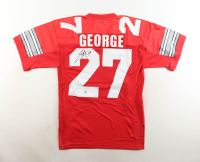 Eddie George Signed Buckeyes Mitchell & Ness Authentic Jersey (Fanatics) at PristineAuction.com