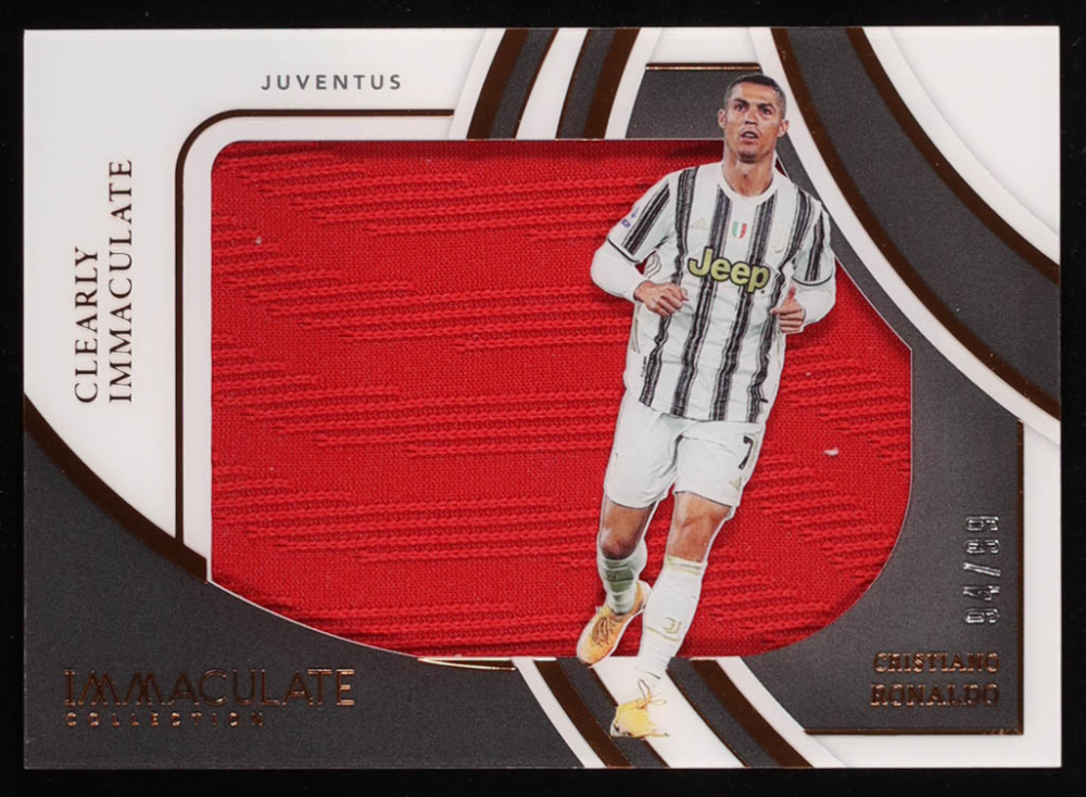 Cristiano Ronaldo 2022 Immaculate #CJ-CR7 Clearly Immaculate