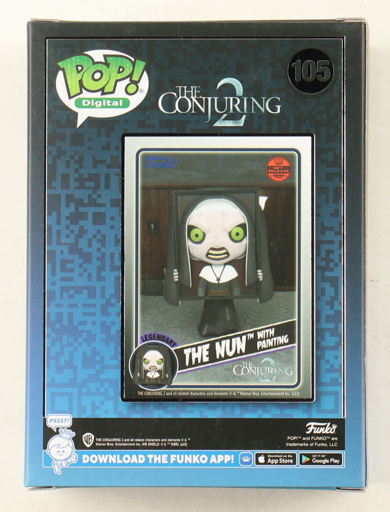 LE "The Conjuring 2" #105 The Nun with Painting Funko Pop! Vinyl Figure at PristineAuction.com LE "The Conjuring 2" #105 The Nun with Painting Funko Pop! Vinyl Figure at PristineAuction.com