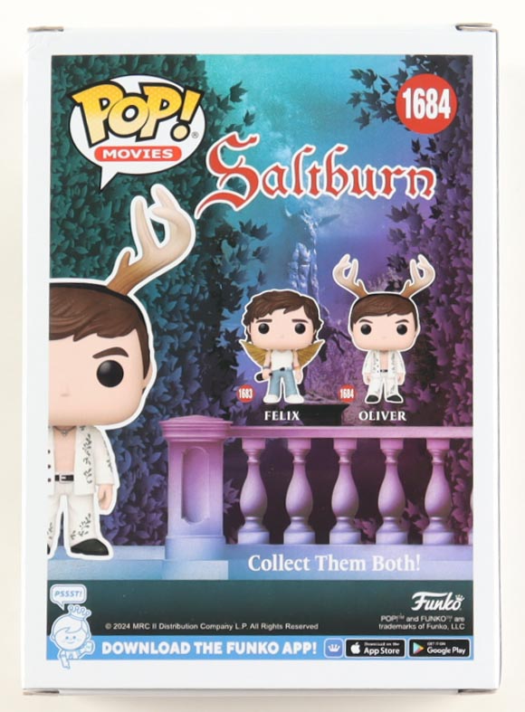 Barry Keoghan Signed "Saltburn" #1684 Oliver Funko Pop! Vinyl Figure (ACOA) at PristineAuction.com Barry Keoghan Signed "Saltburn" #1684 Oliver Funko Pop! Vinyl Figure (ACOA) at PristineAuction.com