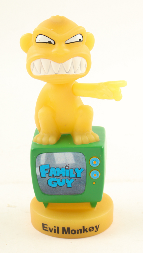 "Family Guy" Series 2 Evil Monkey Wacky Wobbler Bobble-Head Funko Pop! Vinyl Figure at PristineAuction.com "Family Guy" Series 2 Evil Monkey Wacky Wobbler Bobble-Head Funko Pop! Vinyl Figure at PristineAuction.com