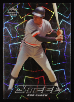 Rod Carew 2023 Leaf Trinity Mega Box Steel Lazer #S61 at PristineAuction.com