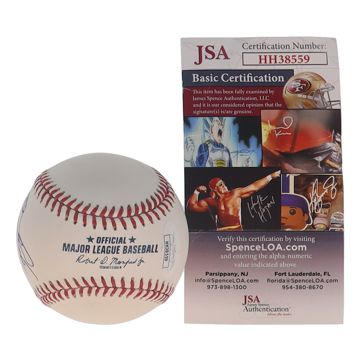 Jeff Bagwell Signed OML Hall of Fame Logo Baseball (JSA) at PristineAuction.com Jeff Bagwell Signed OML Hall of Fame Logo Baseball (JSA) at PristineAuction.com