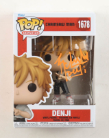 Ryan Colt Levy Signed "Chainsaw Man" #1678 Denji Funko Pop! Vinyl Figure (ACOA) at PristineAuction.com