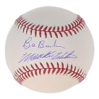 Bill Buckner & Mookie Wilson Signed OML Baseball (Fanatics & MLB) at PristineAuction.com