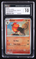Pyroar 2024 Pokemon Scarlett & Violet Prismatic Evolutions #16 - Poke Ball Holo (CGC 10) at PristineAuction.com