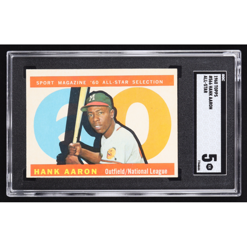 Hank Aaron 1960 Topps #566 AS (SGC 5) at PristineAuction.com