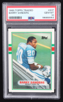 Barry Sanders 1989 Topps Traded #83T RC (PSA 10) at PristineAuction.com