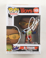 Jessie T. Usher Signed "The Boys" #1406 A-Train Funko Pop! Vinyl Figure (ACOA) at PristineAuction.com