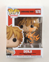 Ryan Colt Levy Signed "Chainsaw Man" #1678 Denji Funko Pop! Vinyl Figure (ACOA) at PristineAuction.com