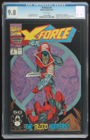 1991 "X-Force" Issue #2 Marvel Comic Book (CGC 9.8) at PristineAuction.com