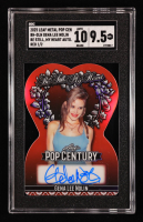 Gena Lee Nolin 2025 Leaf Pop Century Metal Be Still My Heart Red #BHGLN #1/2 (SGC 9.5 | Autograph Graded 10) at PristineAuction.com