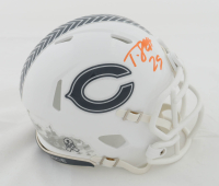 Tyrique Stevenson Signed Bears Salute To Service Alternate Speed Mini Helmet (JSA) at PristineAuction.com