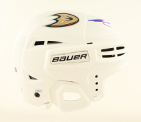 Leo Carlsson Signed Ducks Full-Size Authentic On-Ice Helmet (JSA) at PristineAuction.com