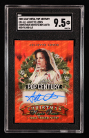 Juliette Lewis 2025 Leaf Pop Century Metal Christmas Movie Stars Autographs Red Flood #CMJL1 #1/1 (SGC 9.5) at PristineAuction.com