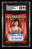 Liane Curtis 2025 Leaf Pop Century Metal Scripted Autographs Red Flood #SLC1 #1/1 (SGC 9 | Autograph Graded 10) at PristineAuction.com