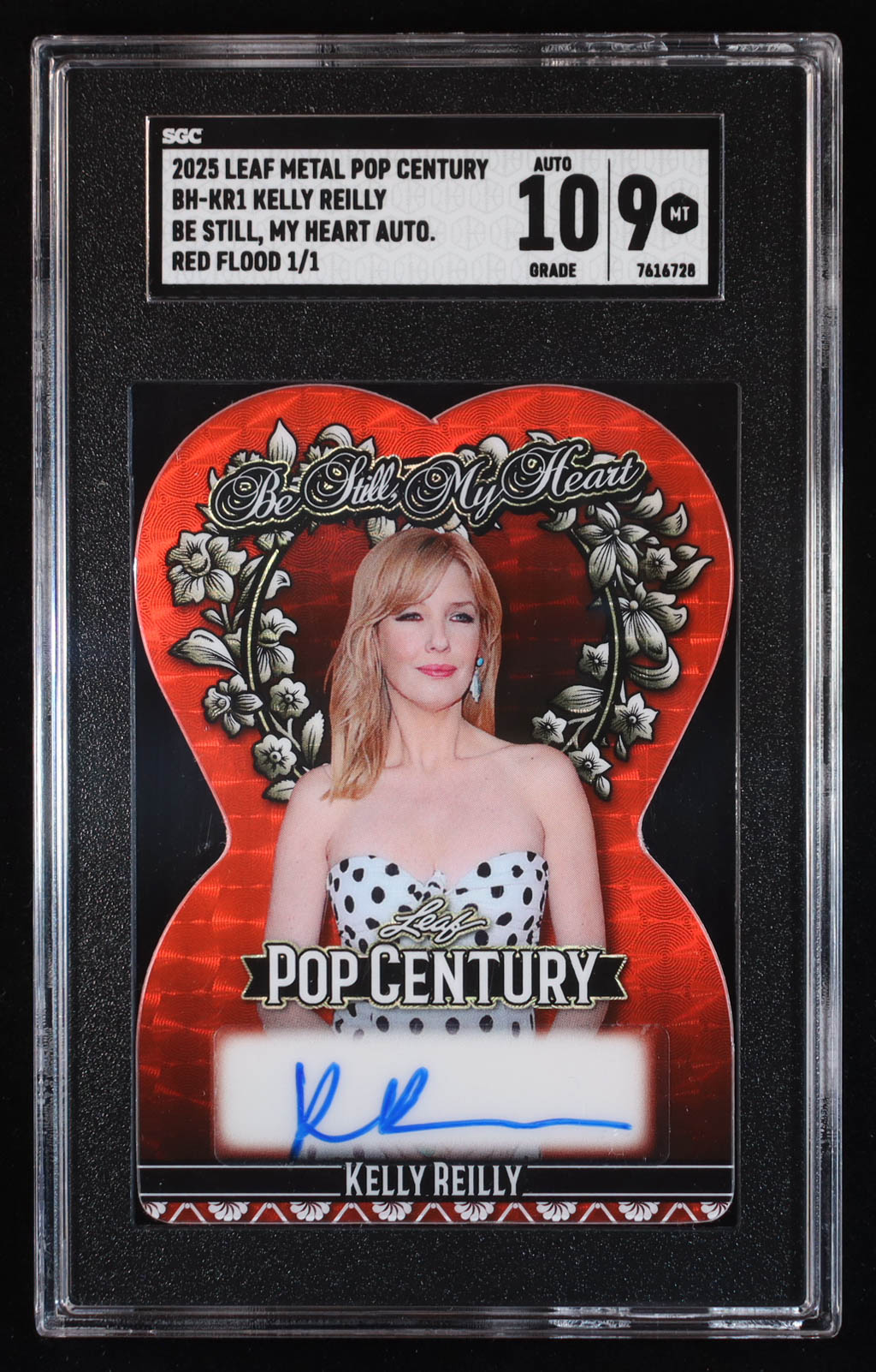 Kelly Reilly 2025 Leaf Metal Pop Century Be Still, My Heart