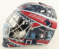 Mike Richter & Nick Fotiu Signed Rangers Full-Size Goalie Mask (JSA) at PristineAuction.com