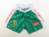 Julio Cesar Chavez Sr. Signed Boxing Trunks (JSA) at PristineAuction.com