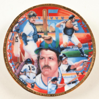 Thurman Munson Yankees Sports Impressions Ceramic Plate at PristineAuction.com