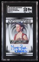 Michael Beck 2025 Leaf Metal Pop Century Scripted Autograph White #S-MB1 #1/1 (SGC 9) at PristineAuction.com