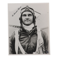 Charlie Bond Signed 8x10 Photograph (AIV) WWII Flying Tiger P-40 Ace 7 Victories at PristineAuction.com