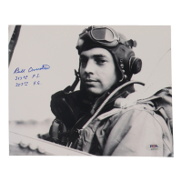 Bill Overstreet Signed 8x10 Photo WWII 357th FG Pilot (PSA) at PristineAuction.com
