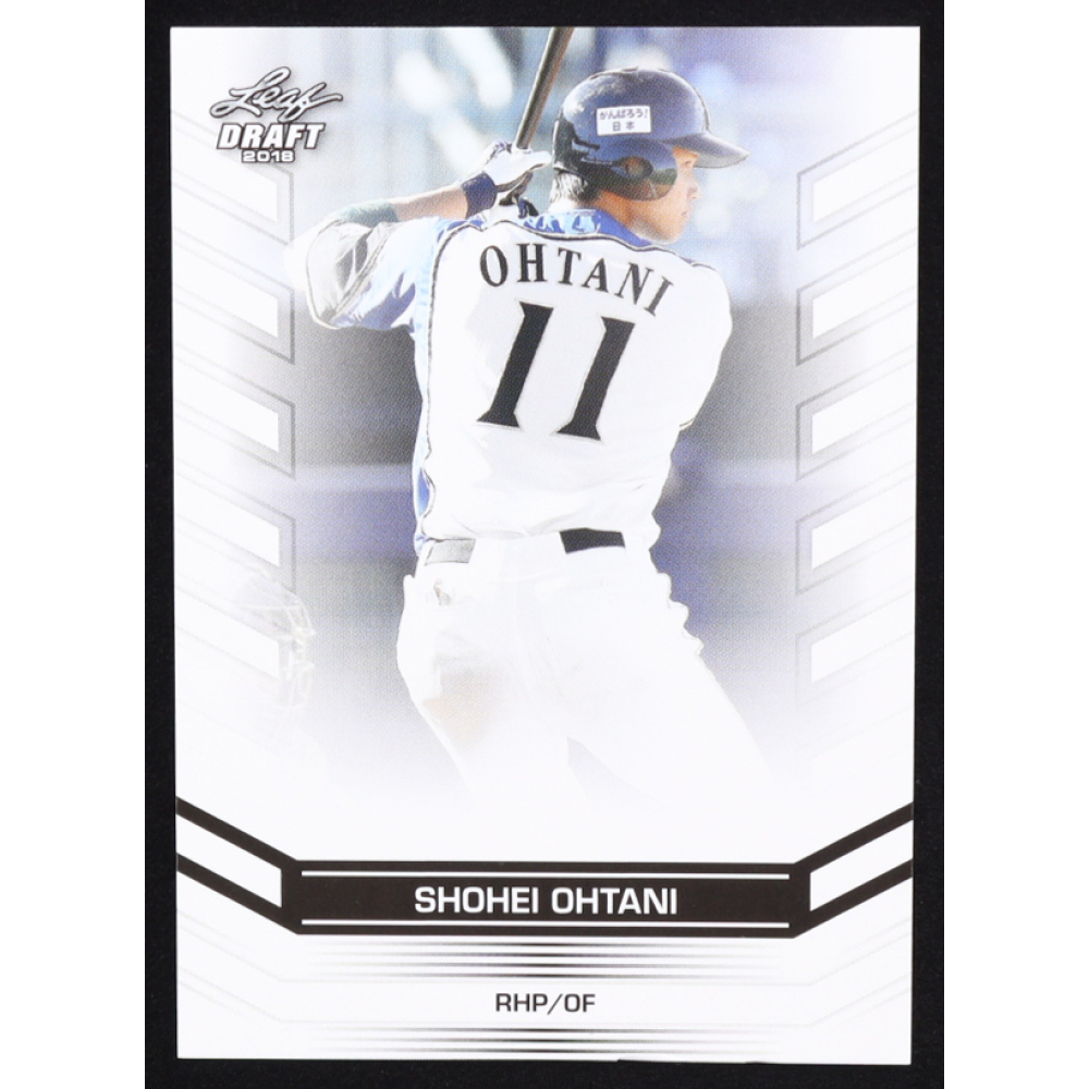 Shohei Ohtani 2018 Leaf Ohtani Draft Year #DY01 RC at PristineAuction.com