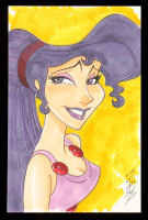 "Meg" 5.5x8.5 Original Hand-Drawn Sketch By Tom Hodges at PristineAuction.com