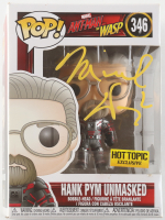 Michael Douglas Signed "Ant-Man and the Wasp" #346 Hank Pym Unmasked Funko Pop! Vinyl Figure (Beckett) at PristineAuction.com