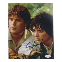 Elijah Wood & Sean Astin Signed "The Lord of the Rings: The Fellowship of the Ring" 8x10 Photo (ACOA) at PristineAuction.com