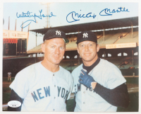 Mickey Mantle & Whitey Ford Signed Yankees 8x10 Photo (JSA) at PristineAuction.com