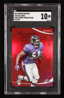 Ray Lewis 2023 Prestige Xtra Points Premium Red #28 #352/399 (SGC 10) at PristineAuction.com