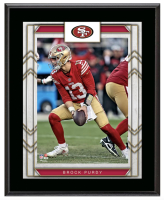 Brock Purdy 49ers Sublimated Player Plaque at PristineAuction.com