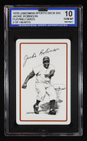 Jackie Robinson 1978 Landsman Playing Cards #NNO (ISA 10) at PristineAuction.com