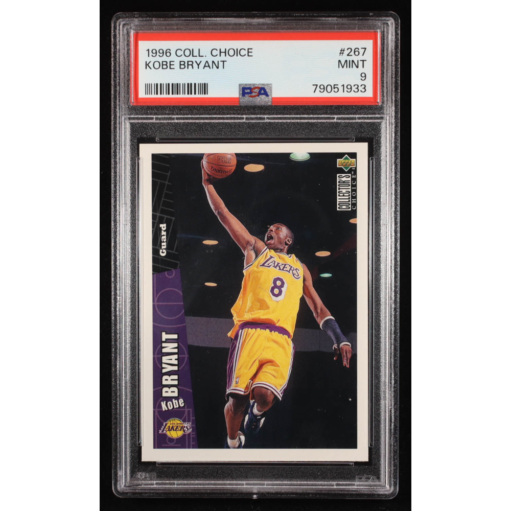 Kobe Bryant 1996-97 Collector's Choice #267 RC (PSA 9) at PristineAuction.com