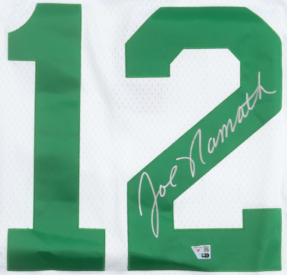 Joe Namath Signed Jets Mitchell & Ness Authentic Jersey (Fanatics) at PristineAuction.com Joe Namath Signed Jets Mitchell & Ness Authentic Jersey (Fanatics) at PristineAuction.com