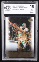 LeBron James 2003 Upper Deck LeBron James Box Set #2 RC / State Champs (BCCG 10) at PristineAuction.com