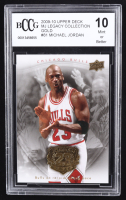 Michael Jordan 2009-10 Upper Deck Michael Jordan Legacy Collection Gold #81 (BCCG 10) at PristineAuction.com