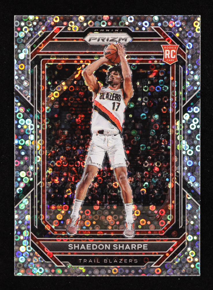 Shaedon Sharpe 2022-23 Panini Prizm Prizms Fast Break #250 RC