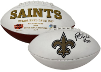 Rashid Shaheed Signed Saints Logo Football (Beckett) at PristineAuction.com