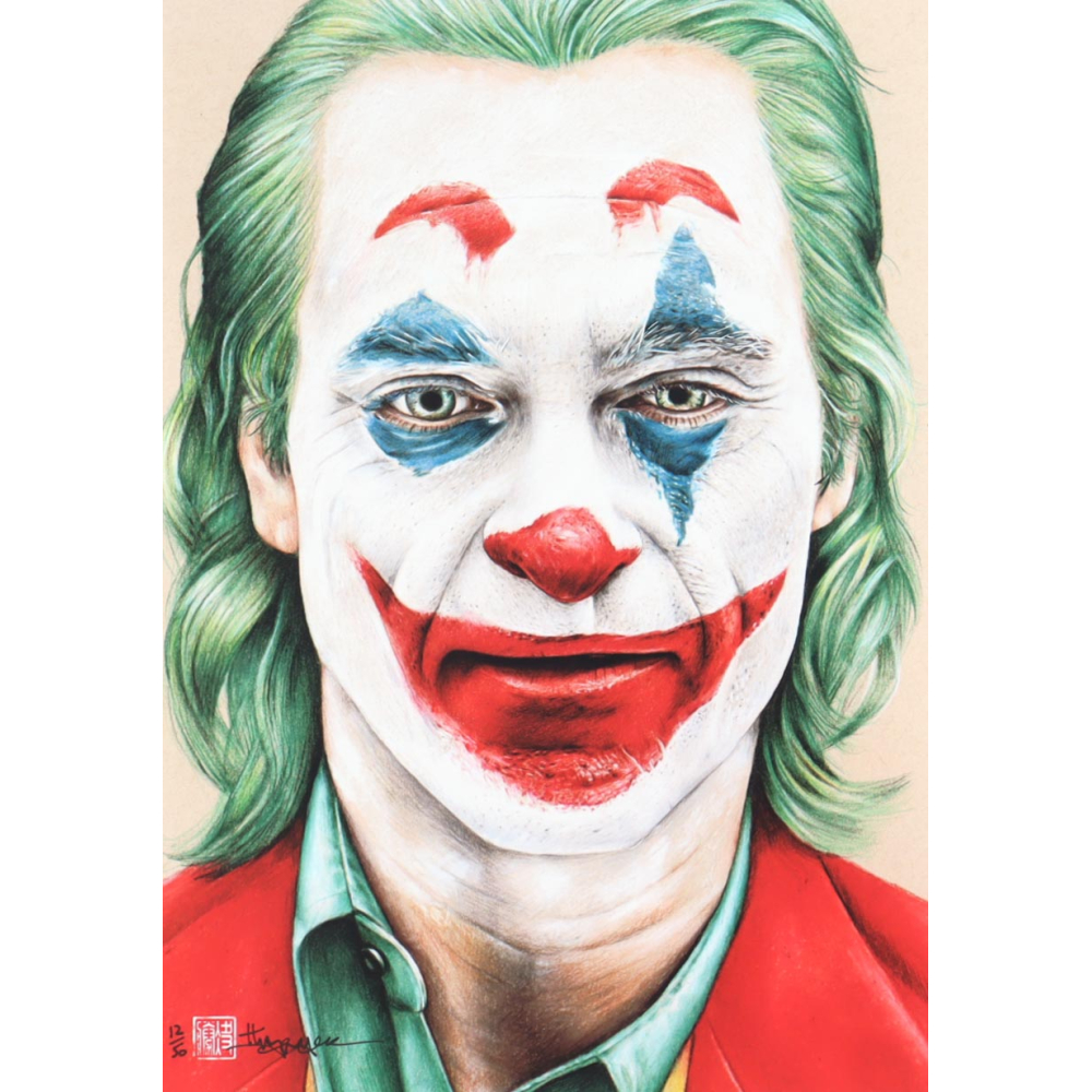 "The Joker" LE 8x12 Art Print by Thang Nguyen #/50 (PA) at PristineAuction.com