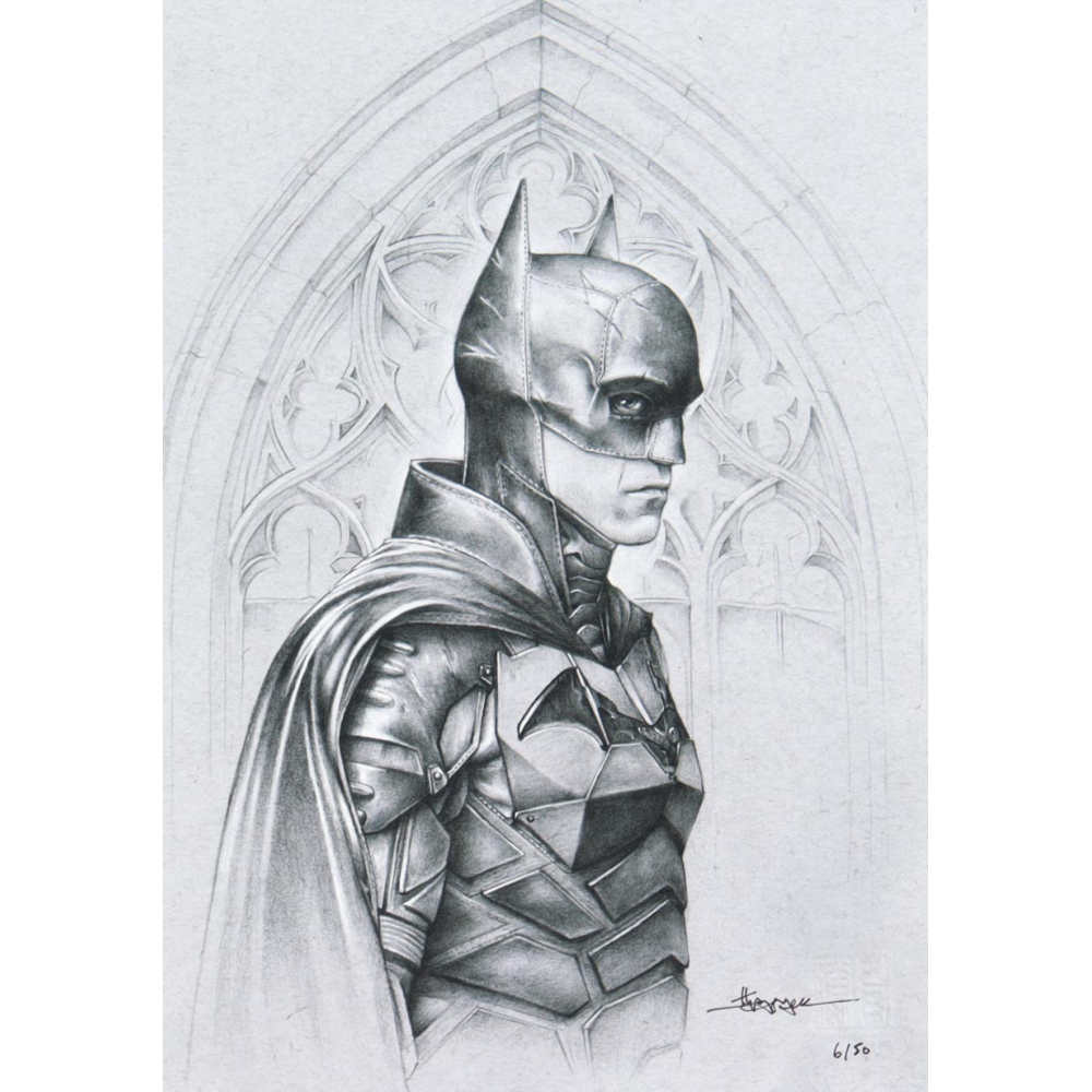 "The Batman" LE 8x12 Art Print by Thang Nguyen #/50 (PA) at PristineAuction.com