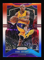 Kobe Bryant 2019-20 Panini Prizm Prizms Red White and Blue #8 at PristineAuction.com