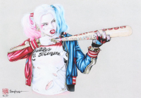 Thang Nguyen Signed LE "Harley Quinn" 8x12 Print (PA) at PristineAuction.com