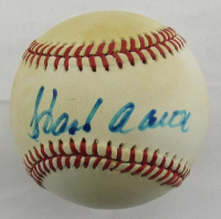 Hank Aaron Signed ONL Baseball (JSA) at PristineAuction.com