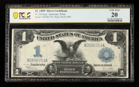 1899 U.S. $1 "Black Eagle" Silver Certificate - Fr. 236 Signed: Speelman / White (PCGS VF20) at PristineAuction.com