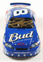 Dale Earnhardt Jr. Signed 2007 #8 Budweiser Stars & Stripes Monte Carlo SS 1:24 Diecast Car (JR Motorsports) at PristineAuction.com